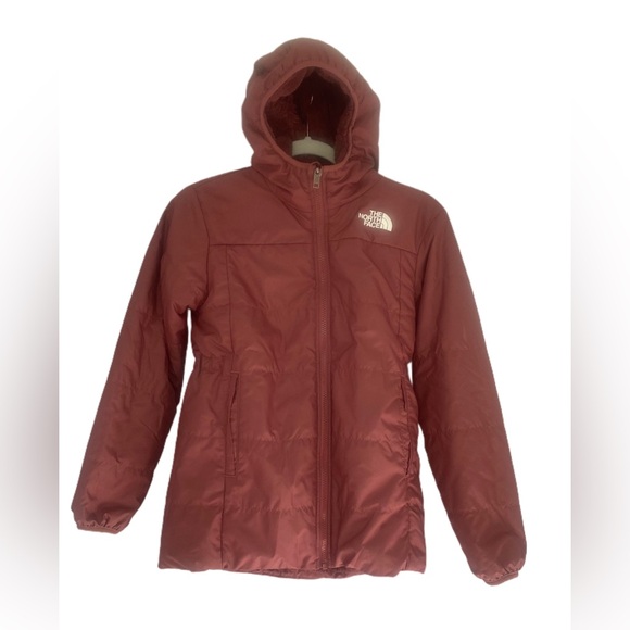 The North Face Other - The North Face Girl’s Puffer Jacket in Rust/Burgundy